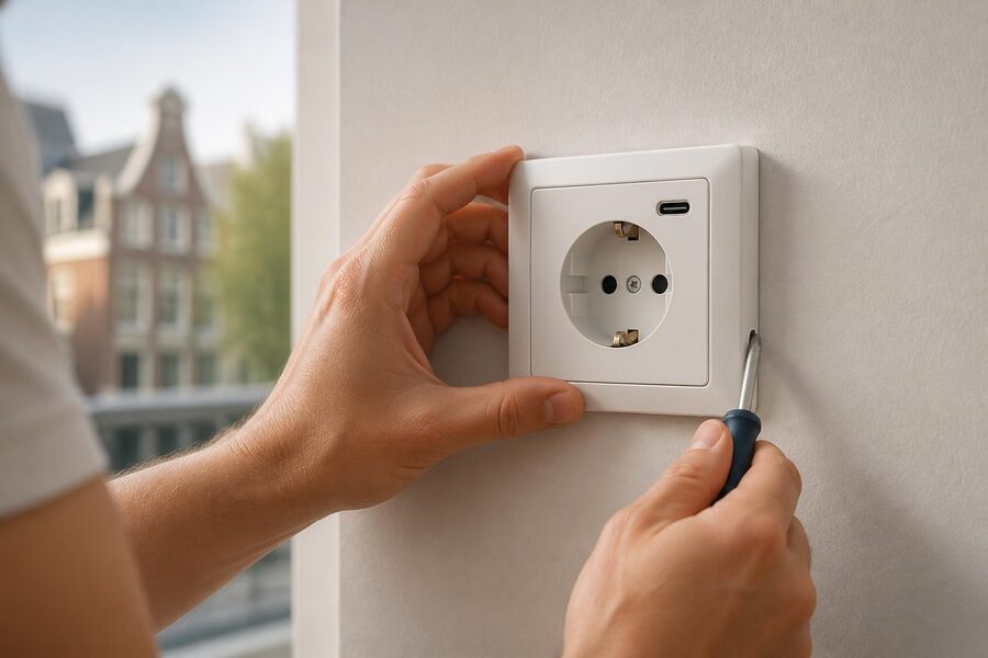 Add USB to a socket